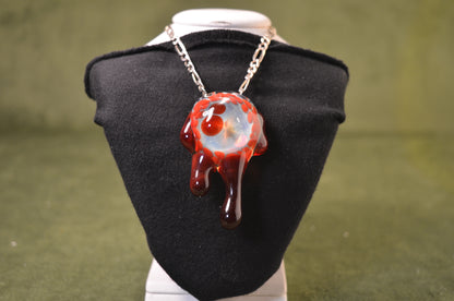 Bloody Cherry Red - Inside Out Pendant